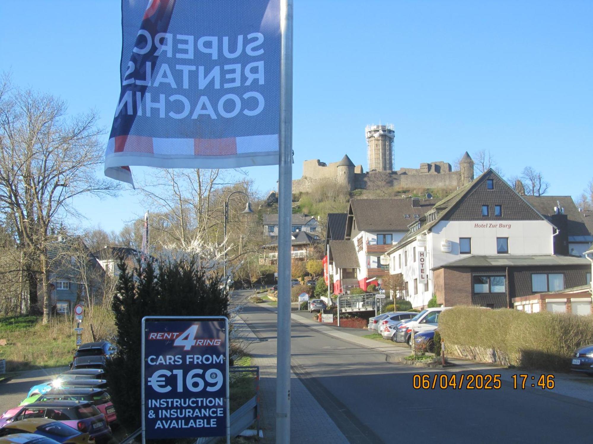 Hotel Zur Burg Nuerburg Kültér fotó